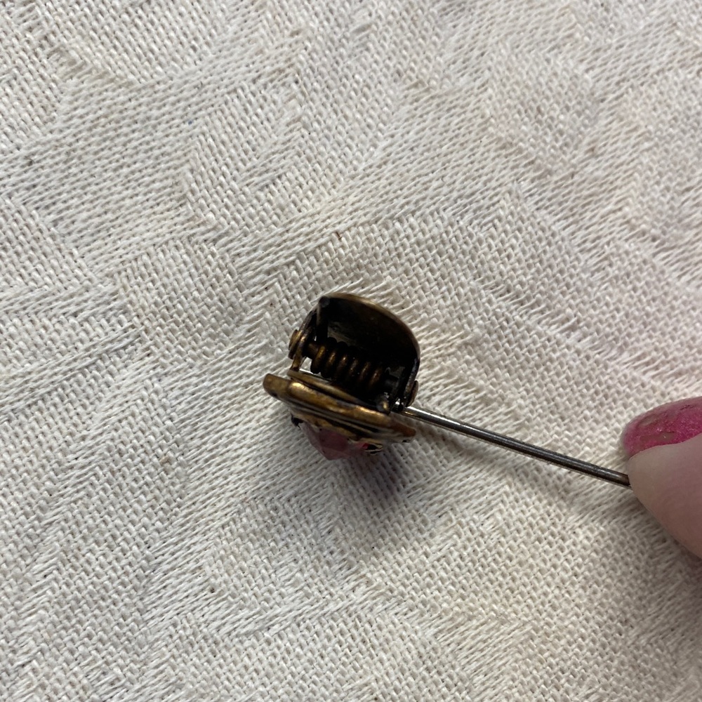Antique Collar Lapel Clip - Picture 6 of 8